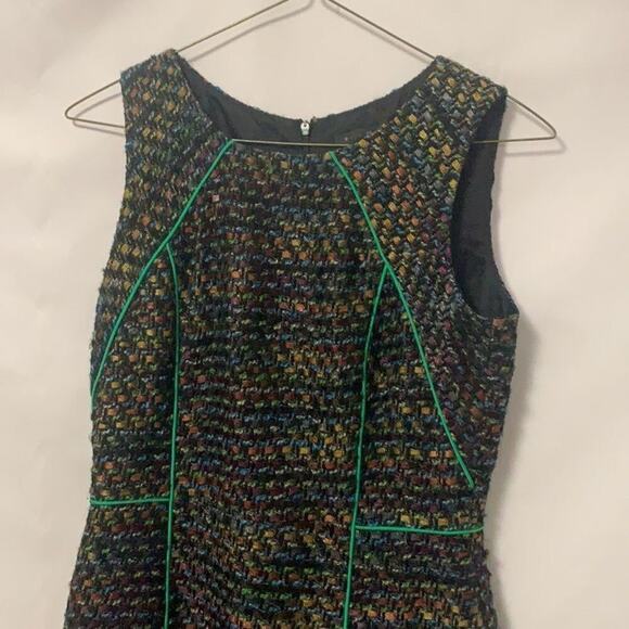 DAVID MEISTER SHEATH WOOL BLEND DRESS SIZE 4 - Picture 2 of 8